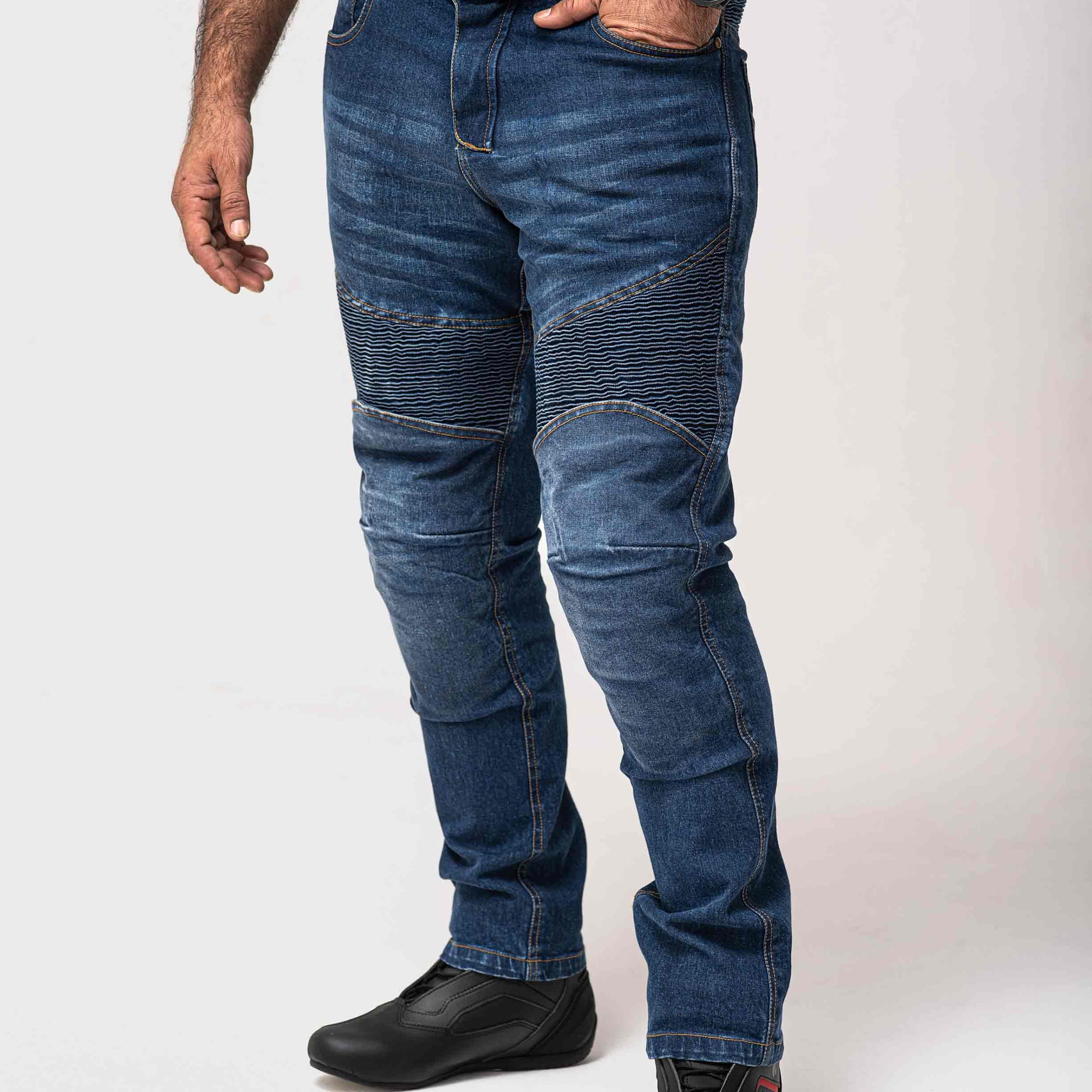 Steam Men's Motorcycle Jeans